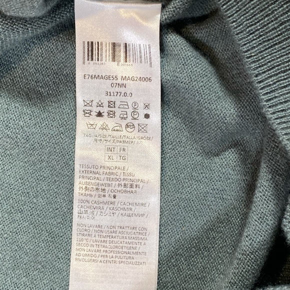 Eleventy Cashmere Quarter Zip Pullover - Picture 5 of 13